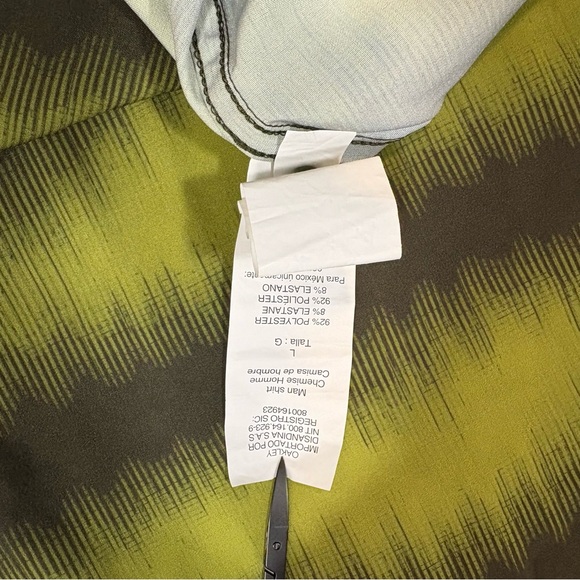 Oakley All Day RC Shirt Green Button Down Short Sleeve Stretch Mens Large NWT - Picture 7 of 7